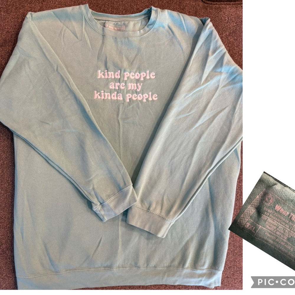 Blue Sweatshirt